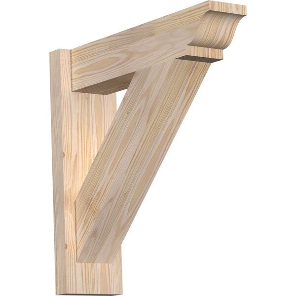 Ekena Millwork Traditional Smooth Traditional Outlooker, Douglas Fir, 5 1/2"W x 20"D x 20"H OUT06X20X20TRA01SDF - main